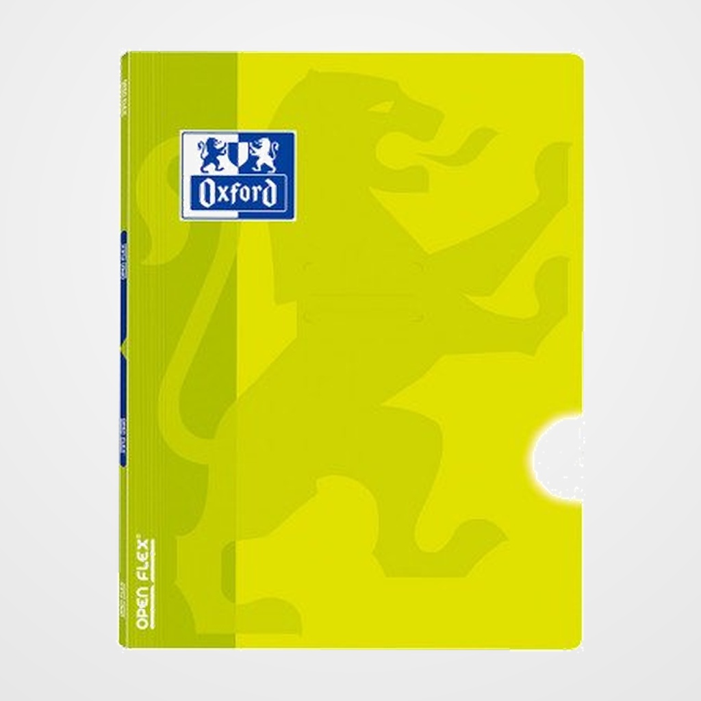 LIBRETA GRAPADA OXFORD SCHOOL OPENFLEX A4 48h LISO LIMA