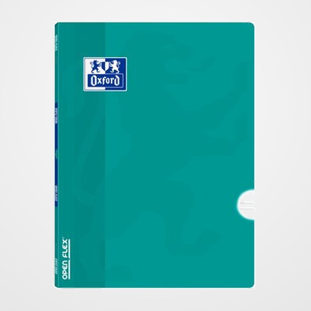 LIBRETA GRAPADA OXFORD SCHOOL OPENFLEX A5 48h 90g PAUTA 3,5 AQUA