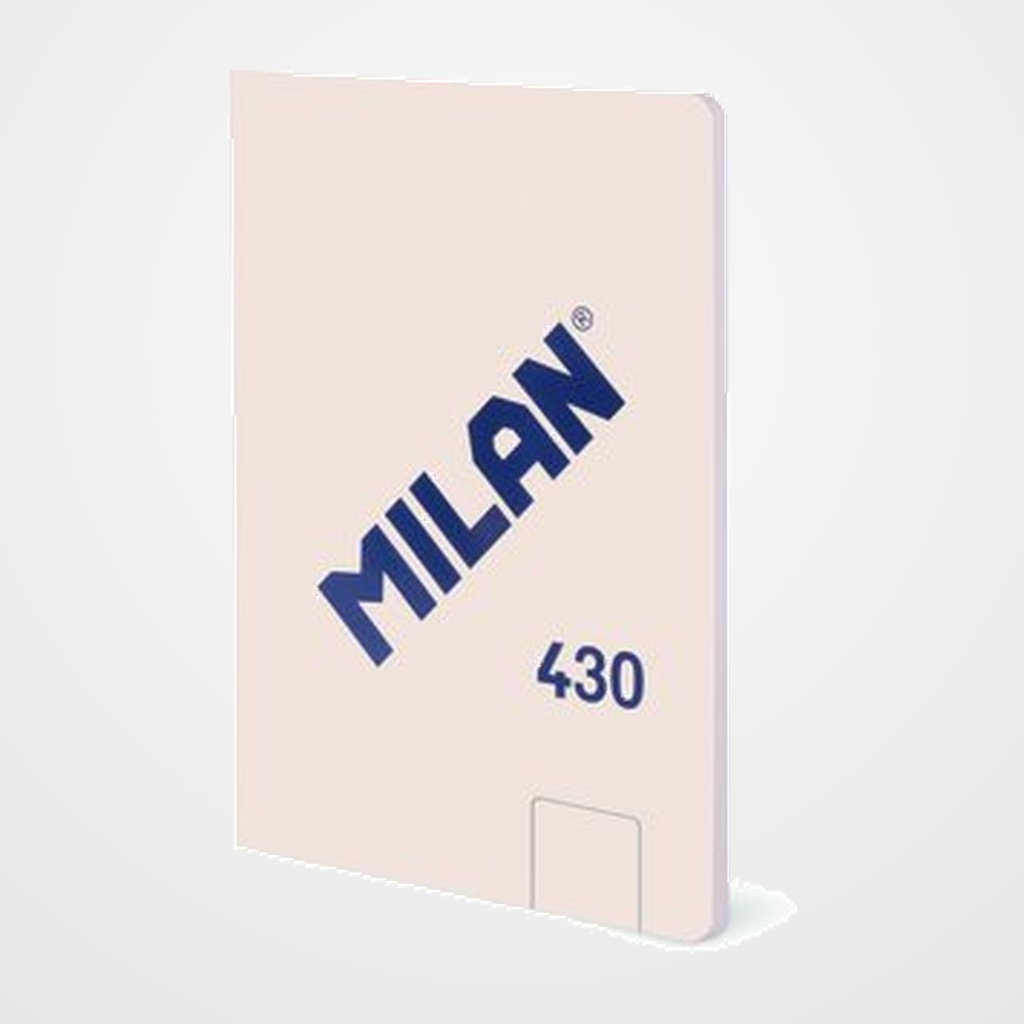 LIBRETA MILAN 430 since 1918 A6 48h ENCOLADA LISO 95g BEIGE