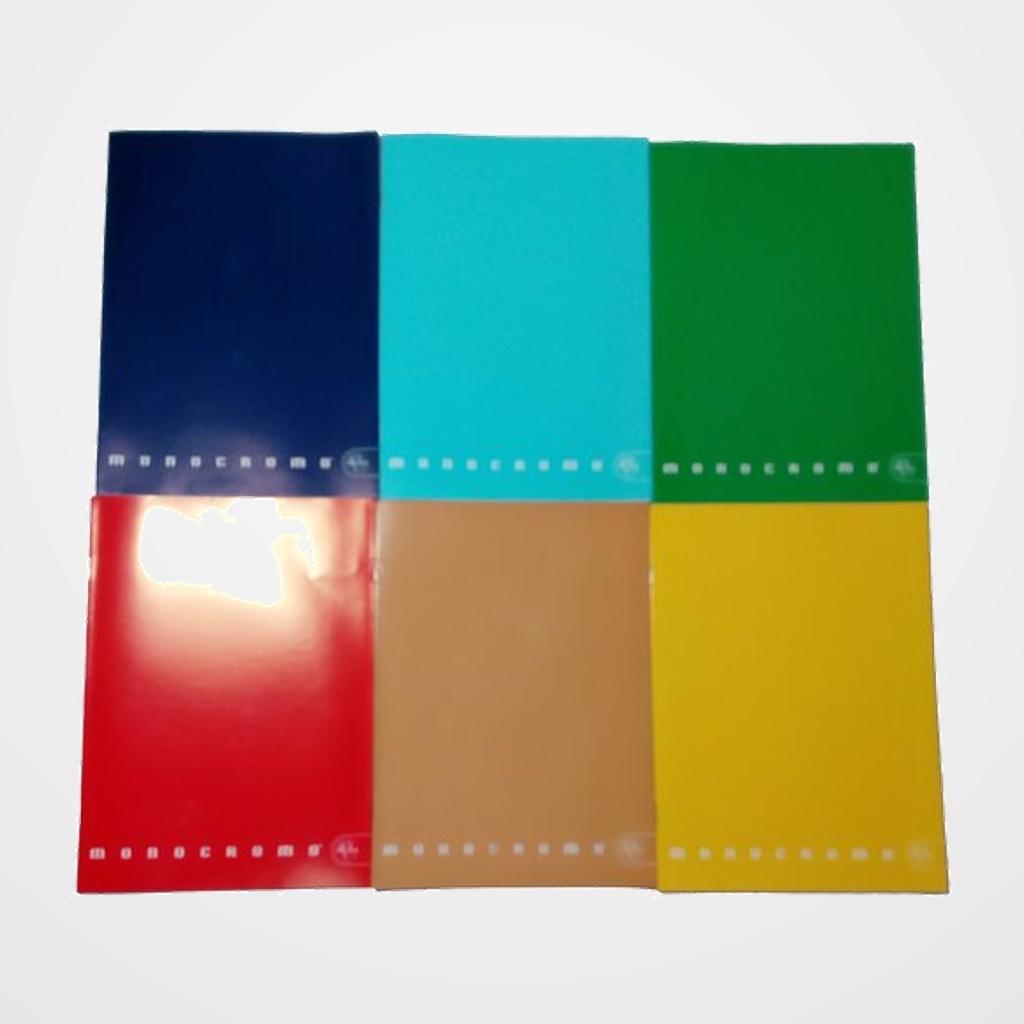 LIBRETA 32 HOJAS MONOCROMO RAYADA