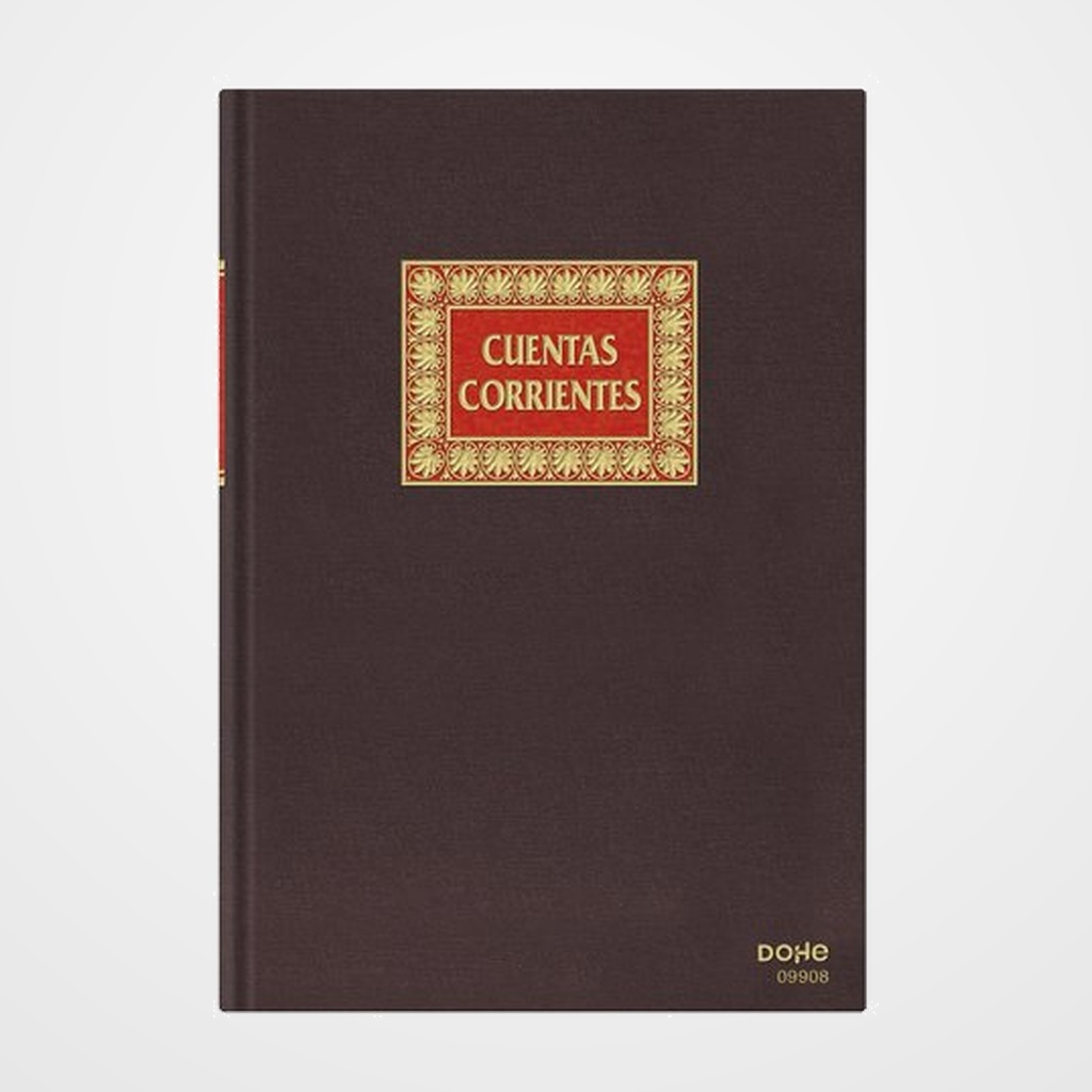 LIBRO CONTABILIDAD DOHE Fº 100H. CUENTAS CORRIENTES