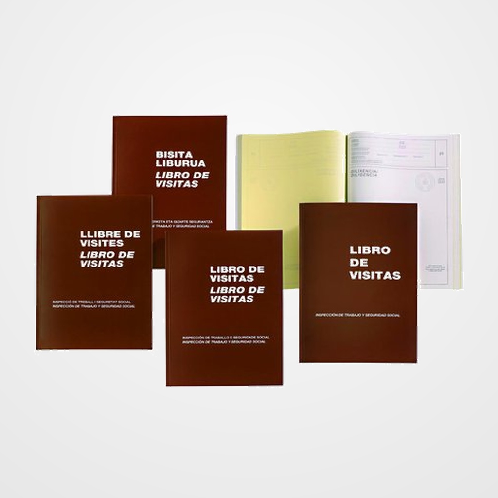 LIBRO CONTABILIDAD Fº Nº 98 VISITAS  BILINGÜE* (GALLEGO/CASTELLANO)