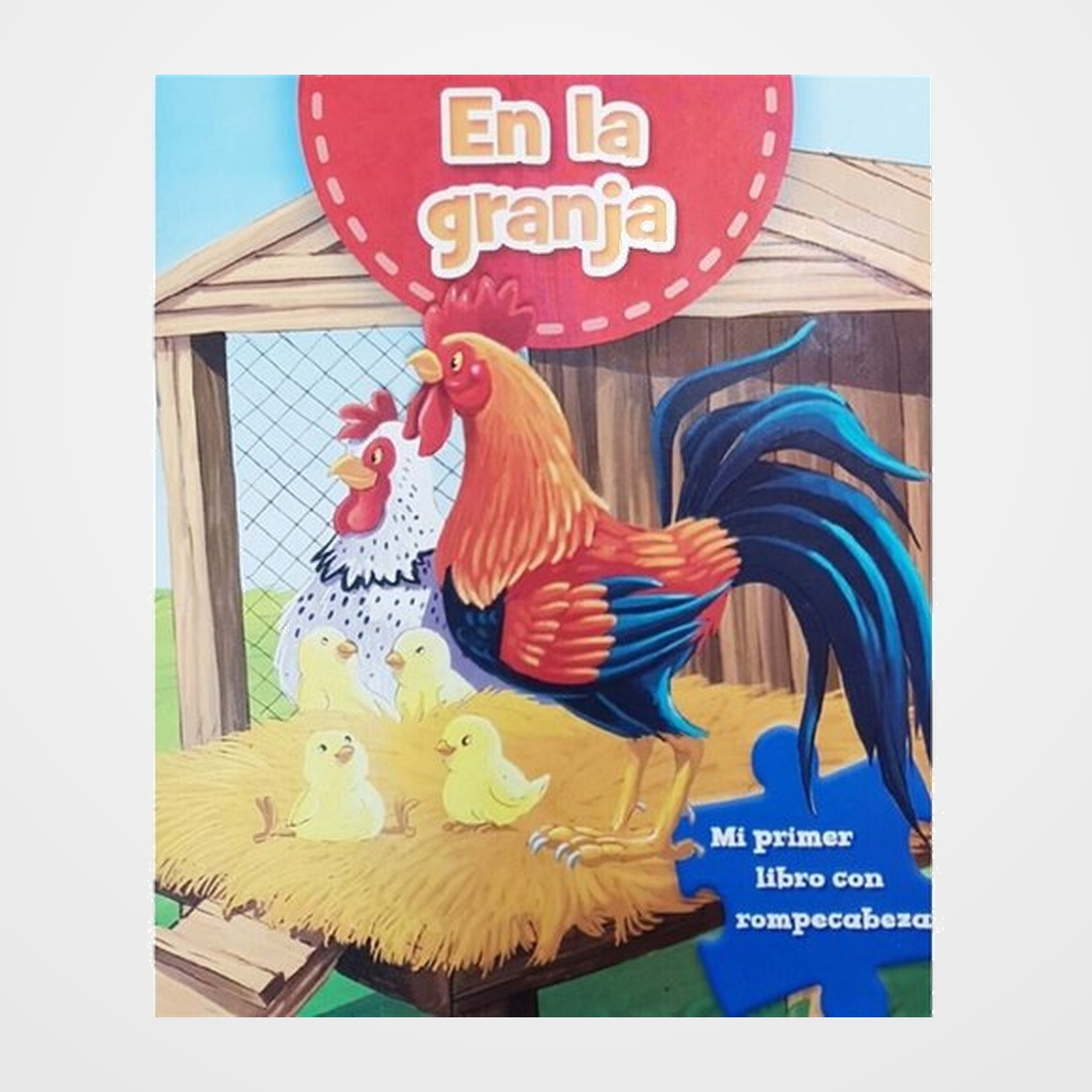 LIBRO ROMPECABEZAS THE NOVELTY BOOK EN LA GRANJA