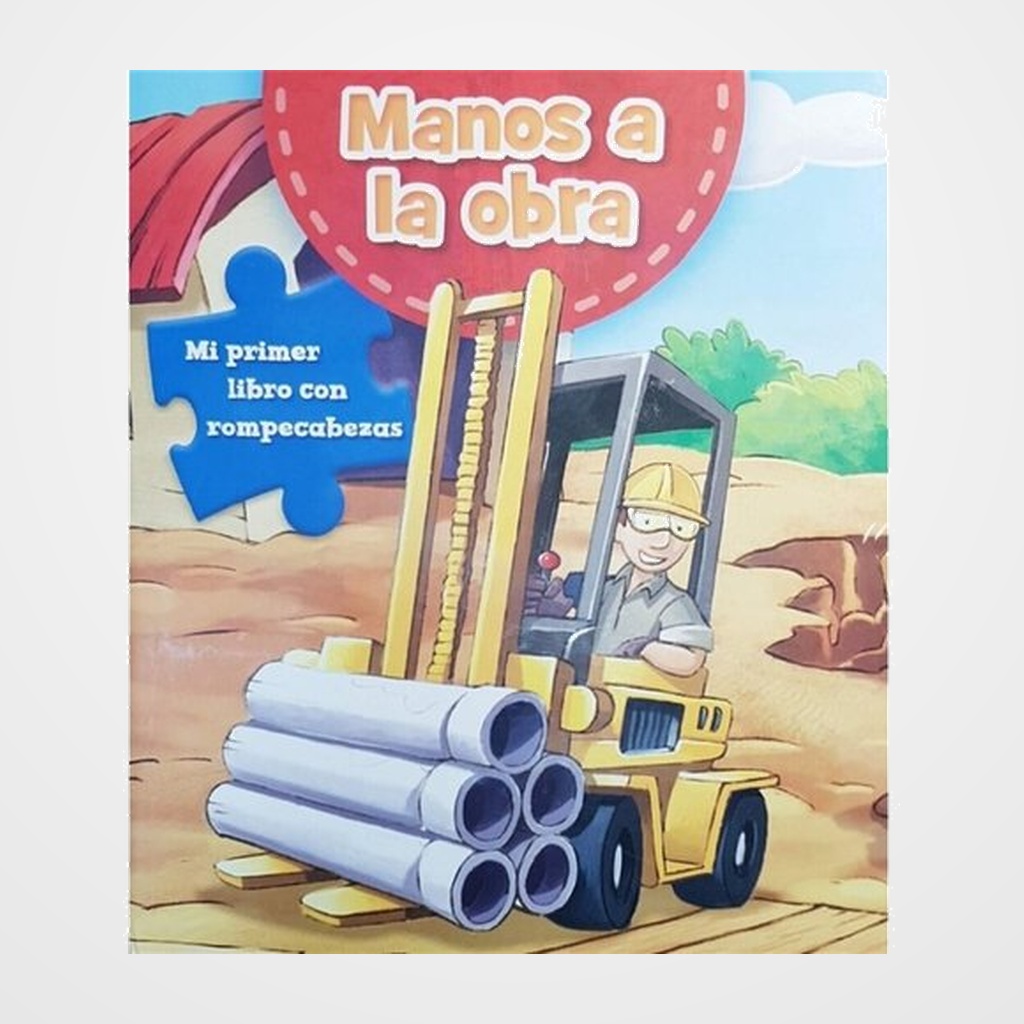 LIBRO ROMPECABEZAS THE NOVELTY BOOK MANOS A LA OBRA