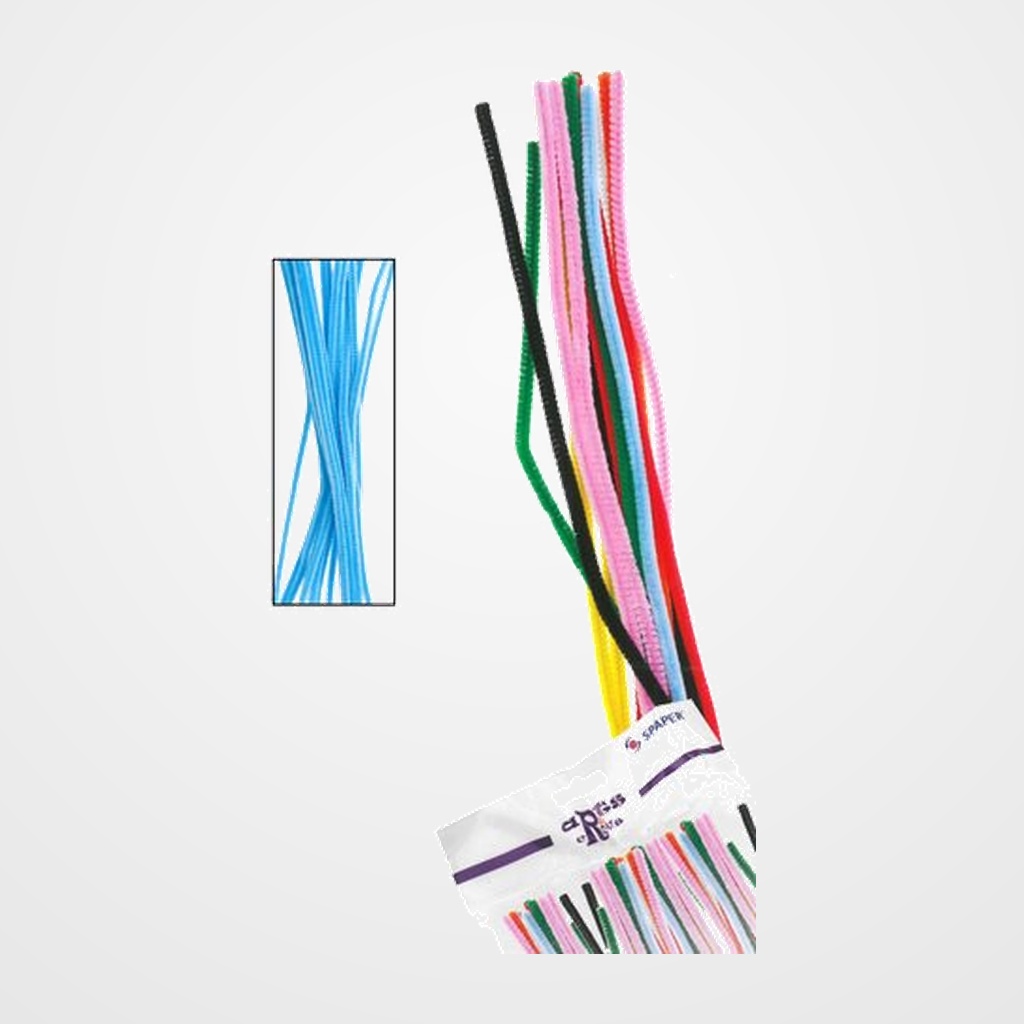 LIMPIA PIPAS VARILLA AZUL 30 CMS. BOLSA DE 40