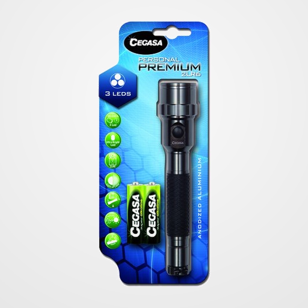 LINTERNA CEGASA PERSONAL PREMIUM 3 LED