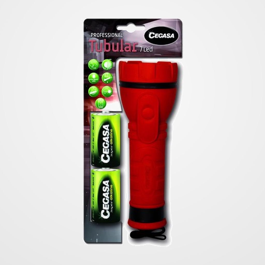 LINTERNA CEGASA PRO TUBULAR 7 LED