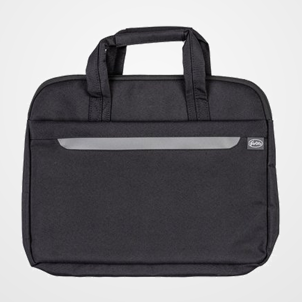 MALETIN FOROFIS POLIESTER A4 CON ASA Y CREMALLERA NEGRO