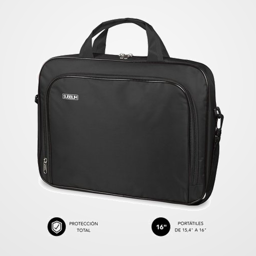 MALETIN SUBBLIM OXFORD 15,4-16  NEGRO