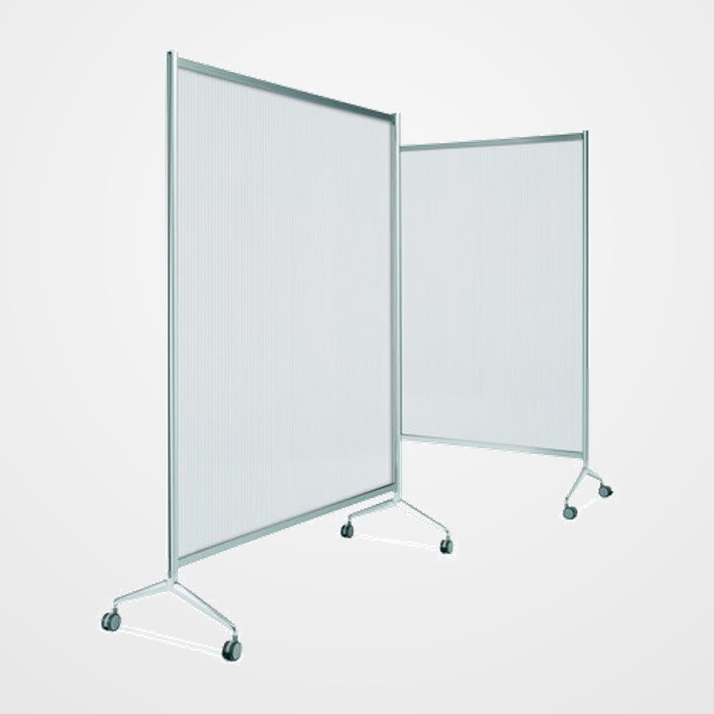 MAMPARA PLANNING SISPLAMO TEN-LIMIT POLICARBONATO 150x100 cm CON RUEDAS
