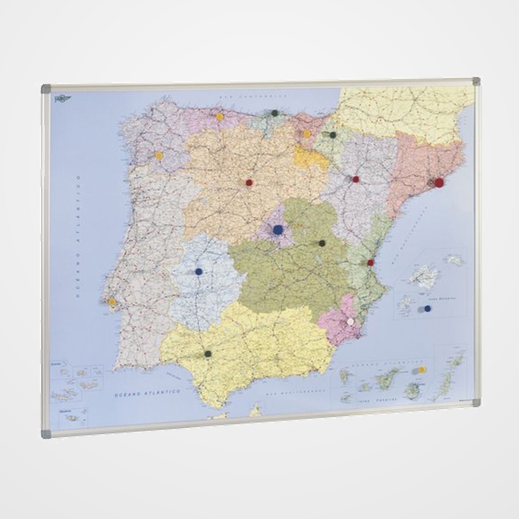 [21602087] MAPA FAIBO MURAL 101x137 cm ESPAÑA