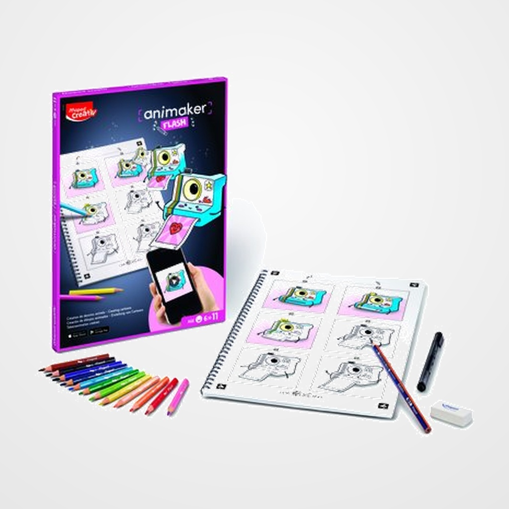 MAPED CREATIV ANIMAKER FLASH - POETIC (+6 años)