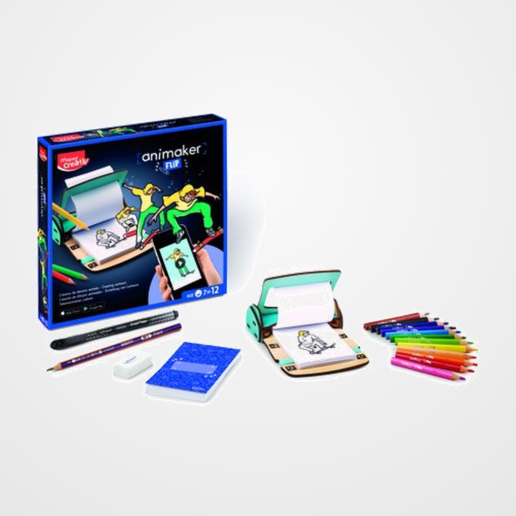 MAPED CREATIV ANIMAKER FLIP - ACTION (+7 años)