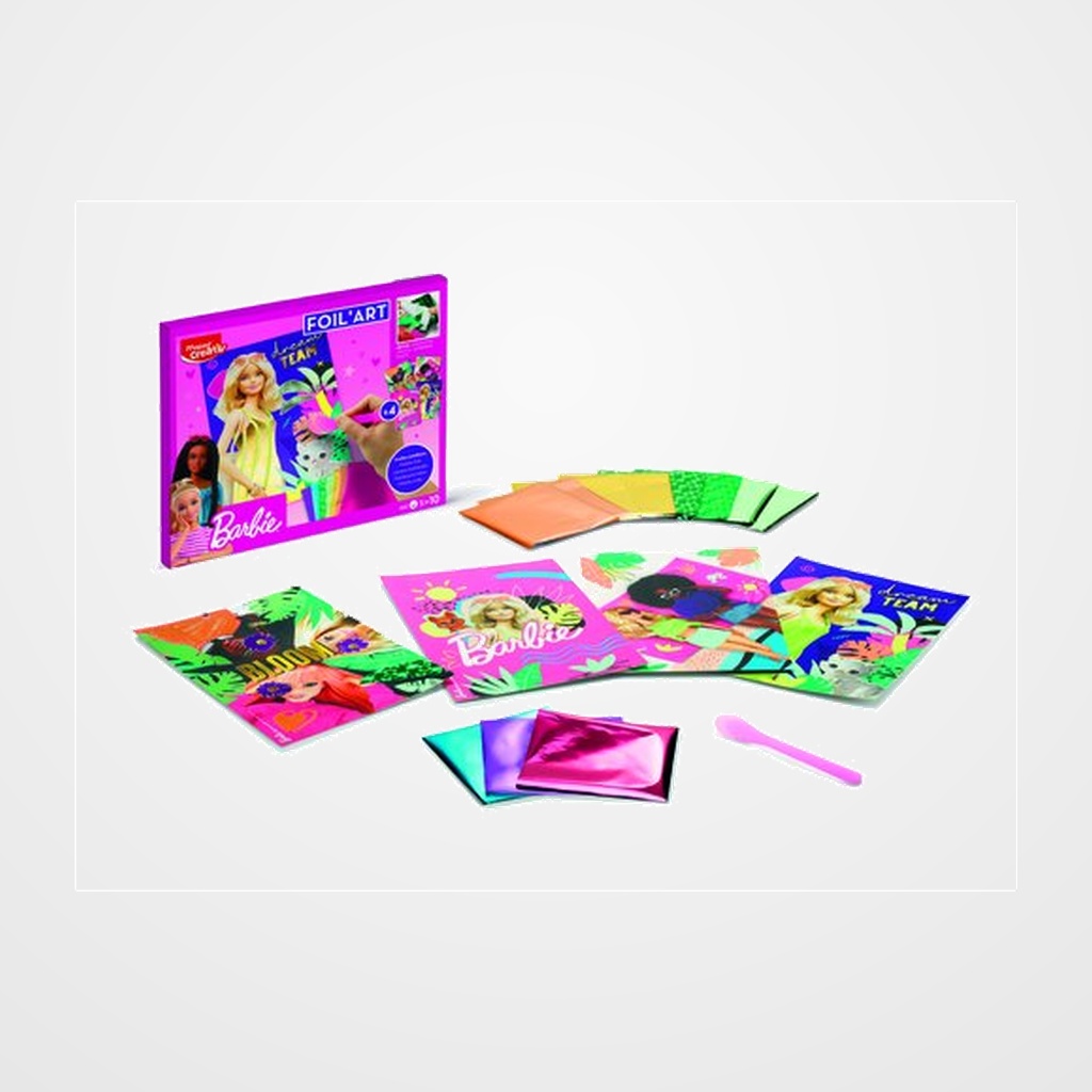 MAPED CREATIVE BARBIE FOIL ART (+5 años)