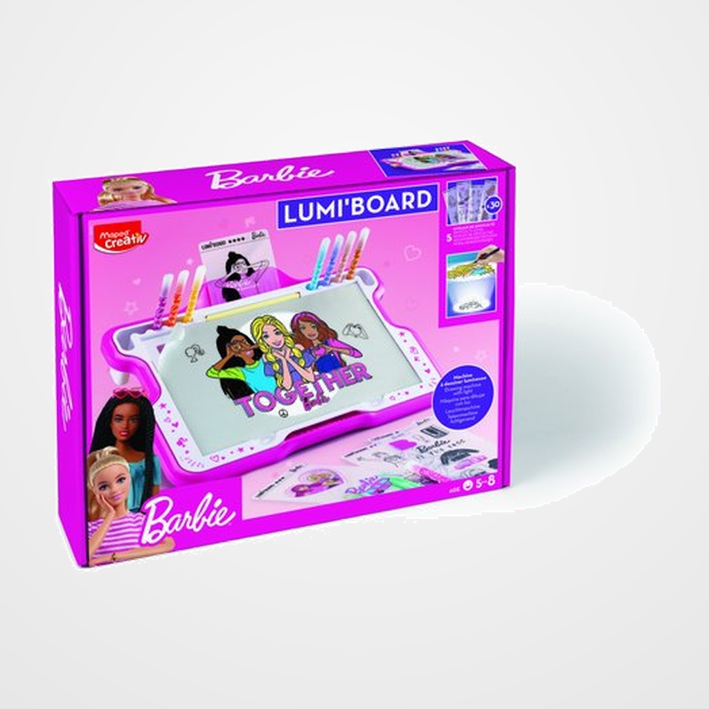 MAPED CREATIVE BARBIE LUMIBOARD (+5 años)