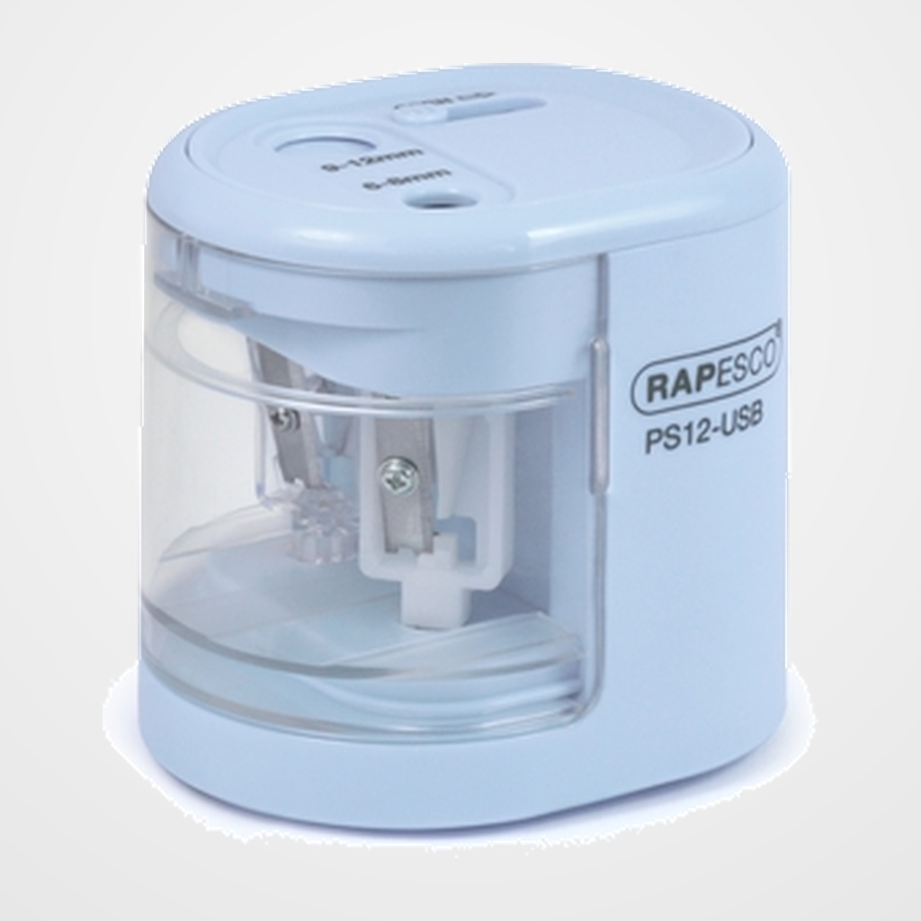 AFILALAPIZ RAPESCO ELECTRICO PS12 CON CONEXIÓN USB CELESTE