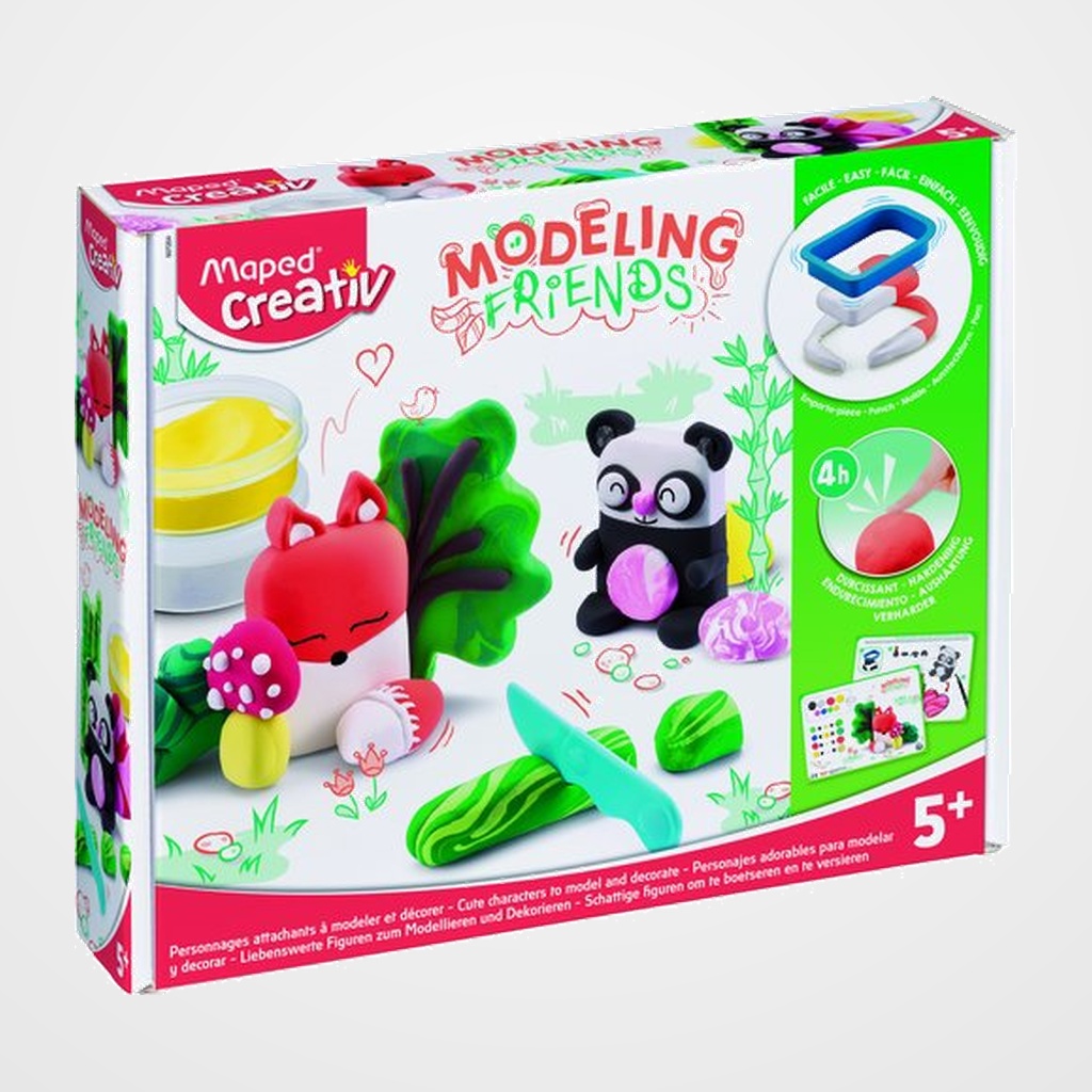 MAPED CREATIVE MODELING FRIENDS PERSONAJES ADORABLES