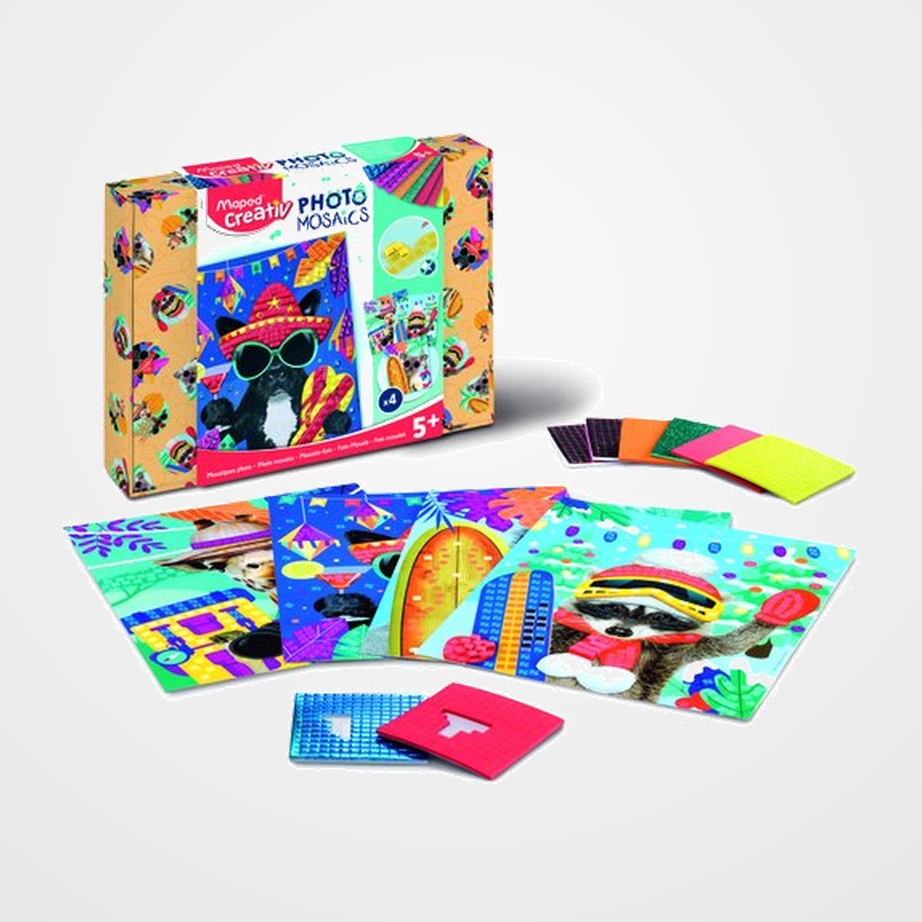 MAPED CREATIVE MOSAICO FOTO ADVENTURE ANIMALS