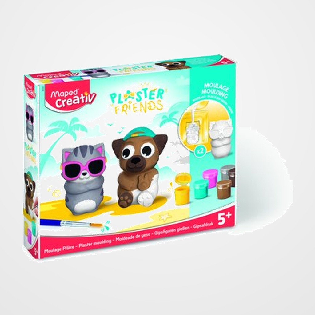 MAPED CREATIVE PLASTER FRIENDS YESO AMIGOS DEL VERANO