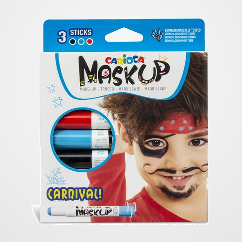 MAQUILLAJE CARIOCA BARRA CARNAVAL de 5.9 g CAJA de 3