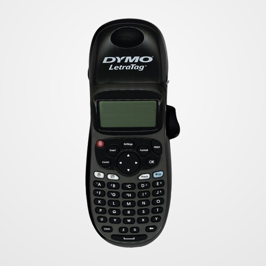 [16701161] MAQUINA de ROTULAR DYMO ELECTRONICA LETRATAG LT100-H (portable) NEGRO