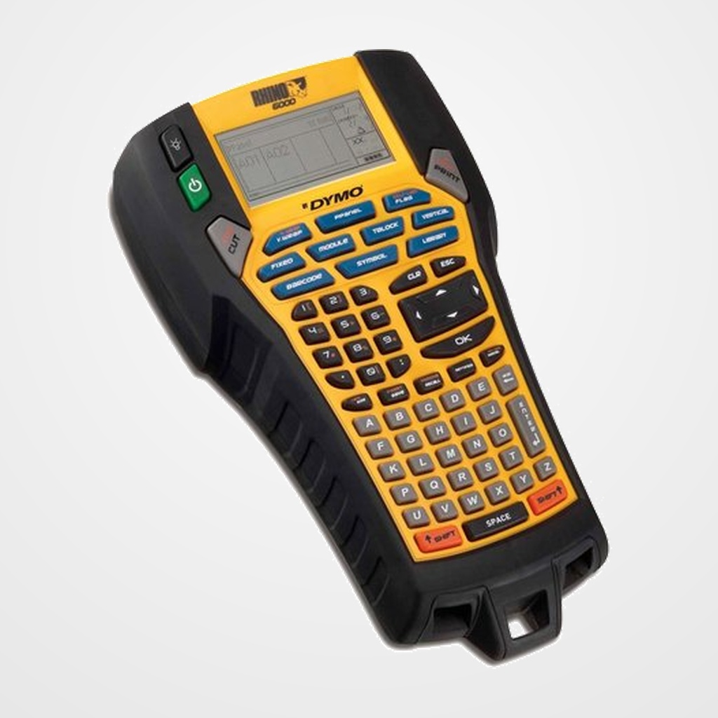 MAQUINA de ROTULAR DYMO INDUSTRIAL ELECTRONICA RHINO 6000+ KIT