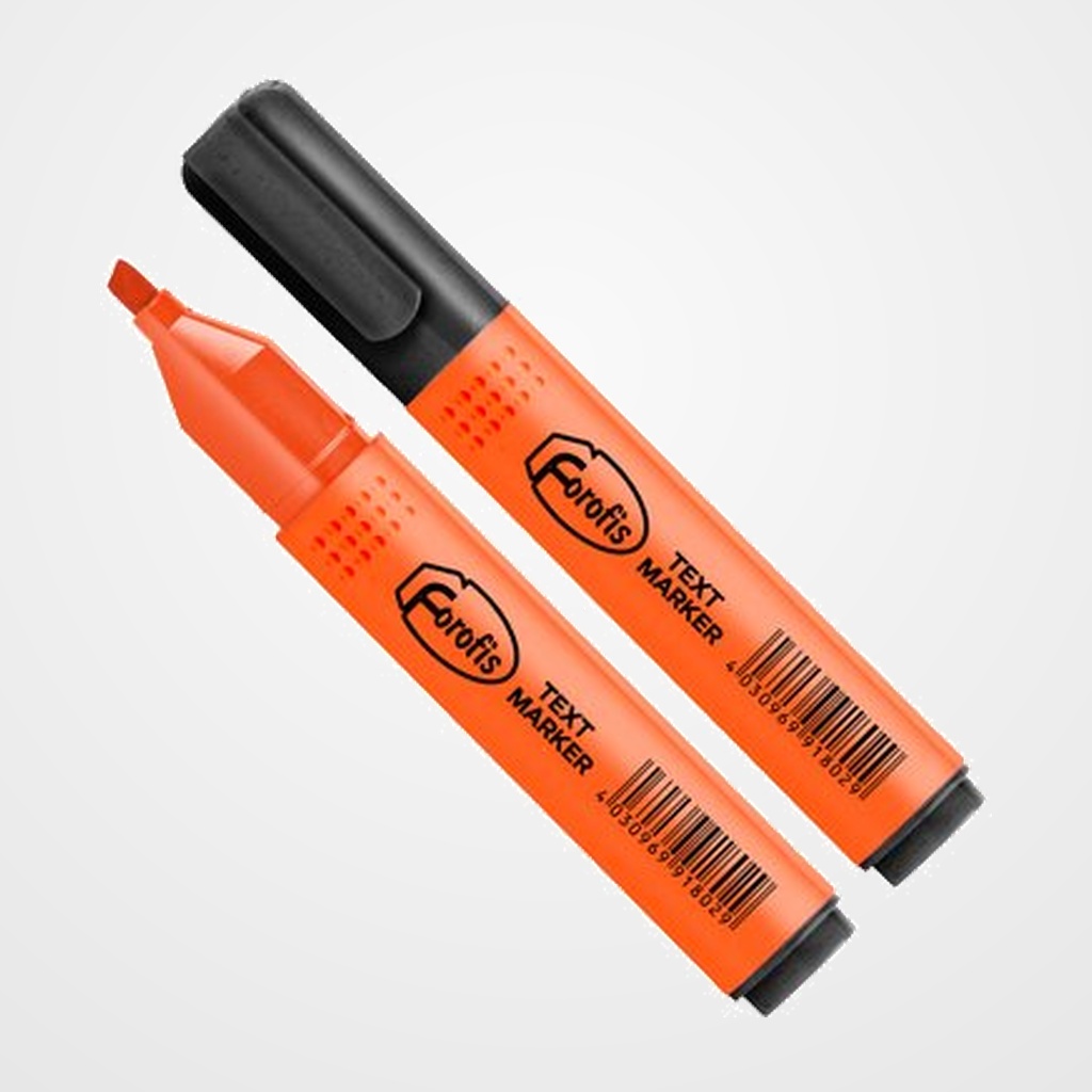 MARCADOR FLUOR FOROFIS SLIM NARANJA