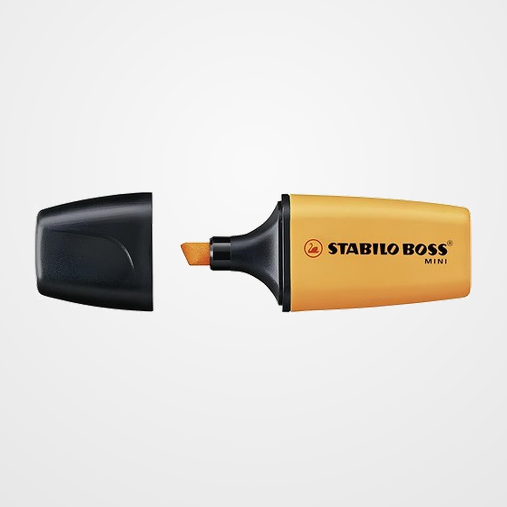 MARCADOR FLUOR STABILO BOSS MINI 07  NARANJA