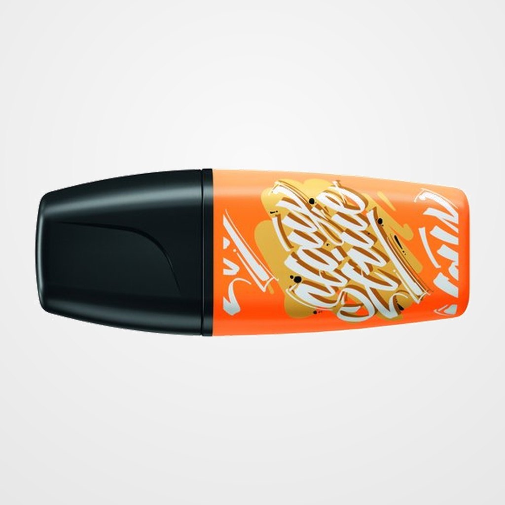 MARCADOR FLUOR STABILO BOSS MINI 07 BY SNOOZE ONE  NARANJA  STAY TRUE