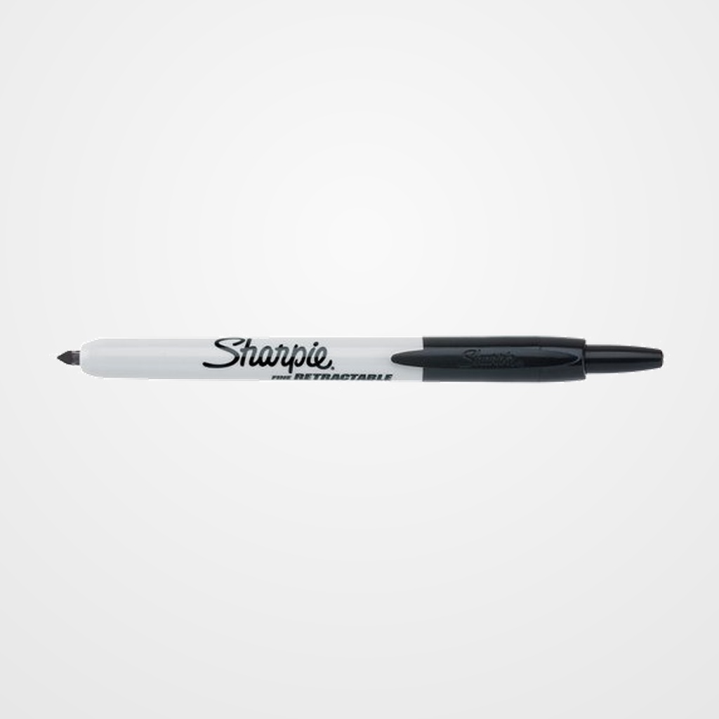MARCADOR PERMANENTE SHARPIE RETRACTIL NEGRO