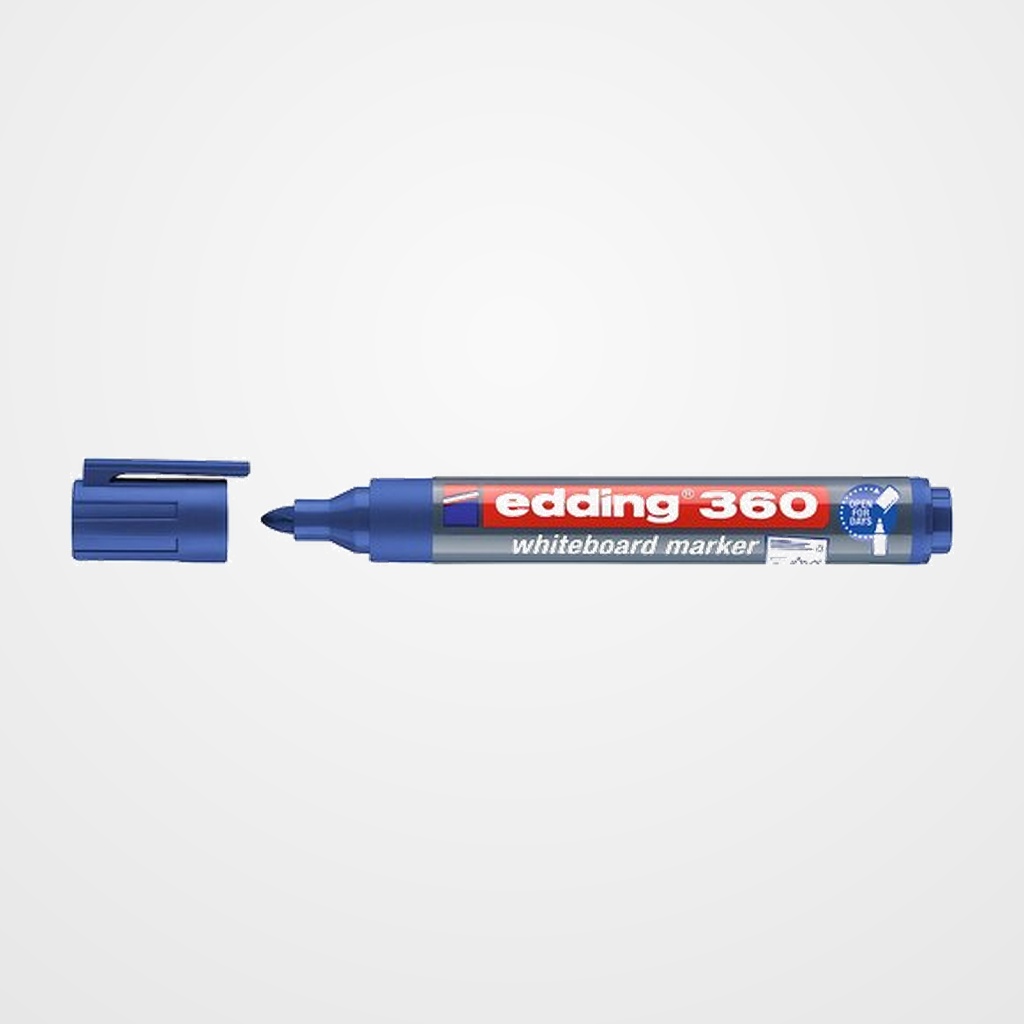 MARCADOR PIZARRA EDDING 360 CONICO AZUL
