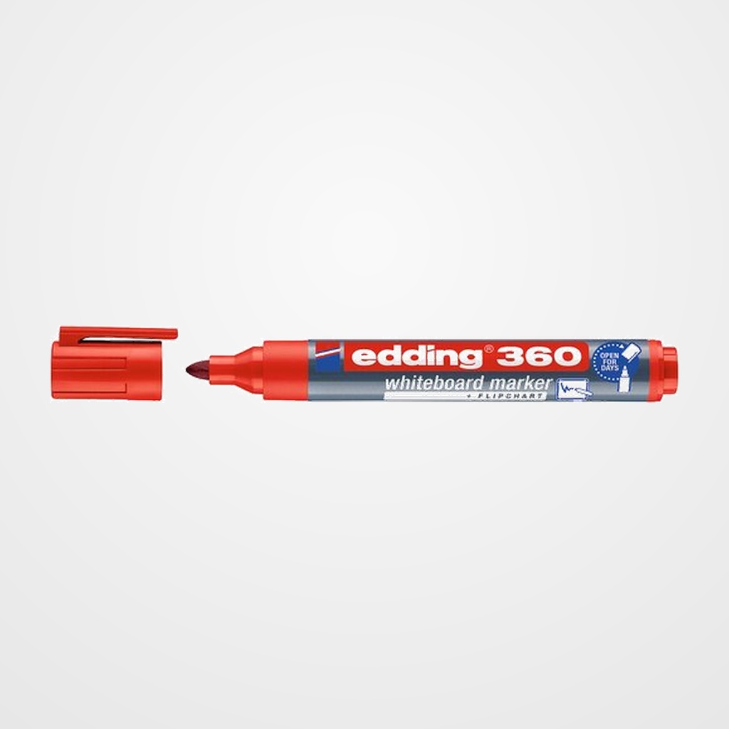 MARCADOR PIZARRA EDDING 360 CONICO ROJO