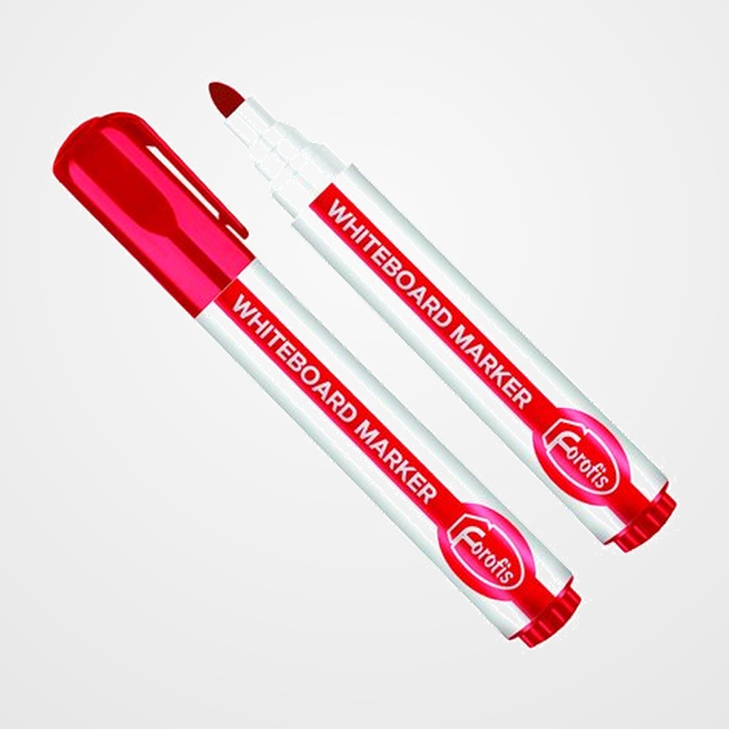 MARCADOR PIZARRA FOROFIS CONICO ROJO