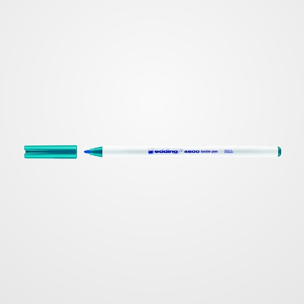 MARCADOR TEXTIL EDDING 4600 (fino) AZUL ORIENTAL