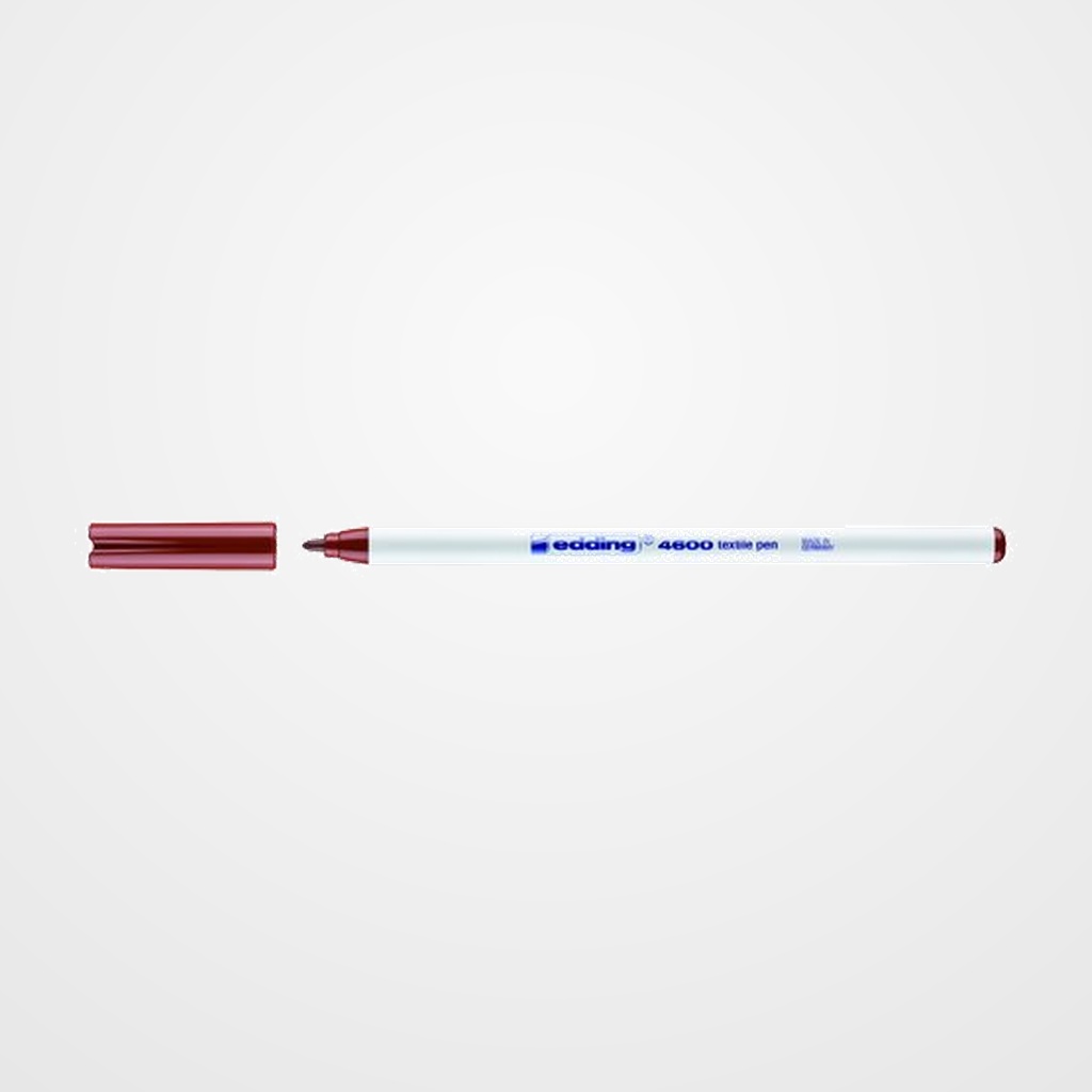 MARCADOR TEXTIL EDDING 4600 (fino) MARRON