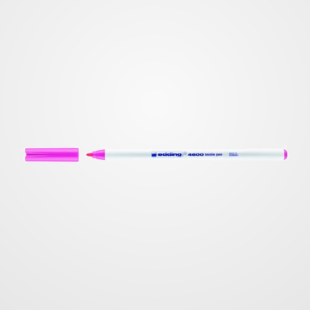 MARCADOR TEXTIL EDDING 4600 (fino) ROSA