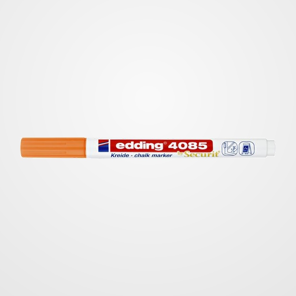 MARCADOR TIZA LIQUIDA EDDING 4085 NARANJA NEON