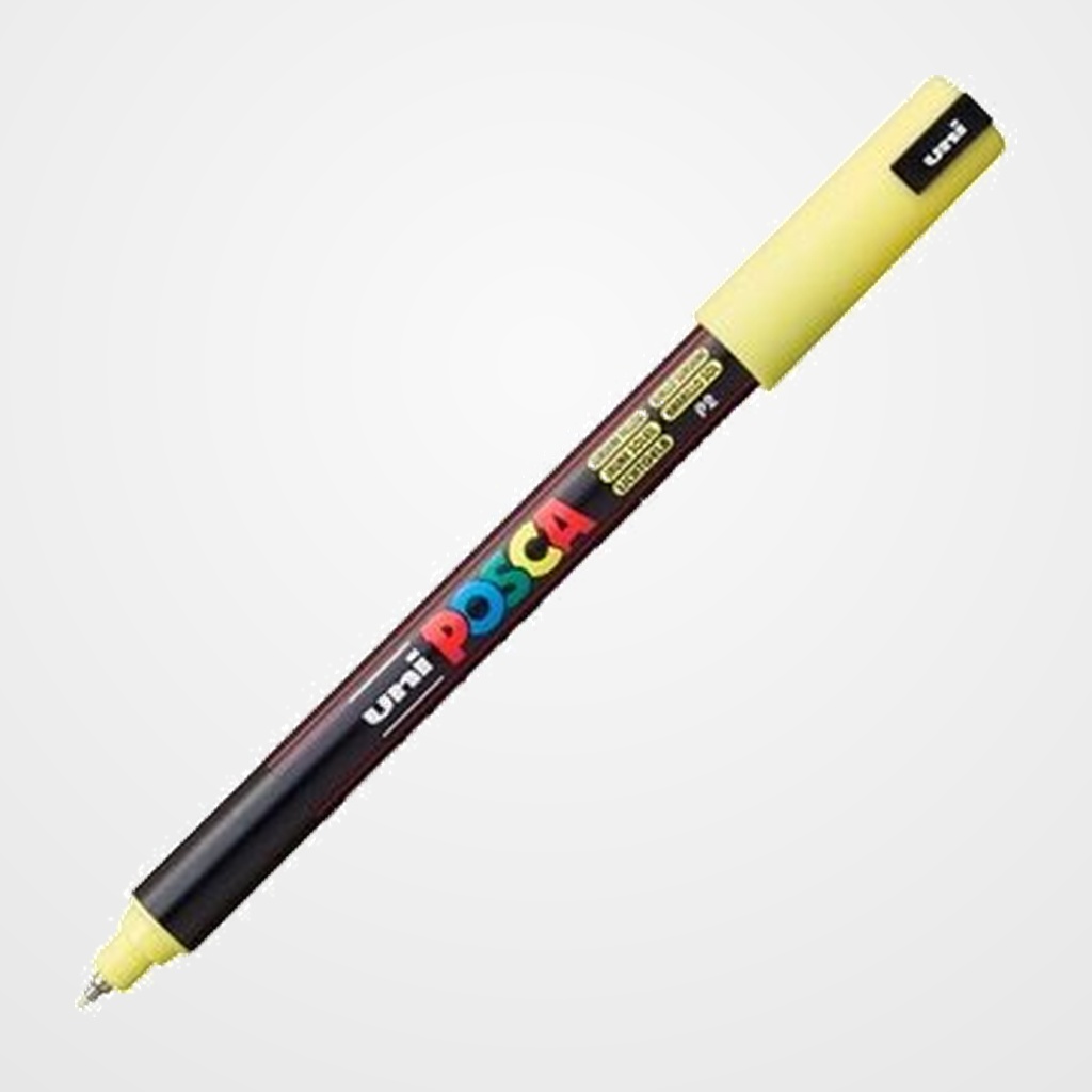 MARCADOR T.OPACA NO PERM. UNI POSCA  0,7 EF (PC-1MR)  AMARILLO SOL
