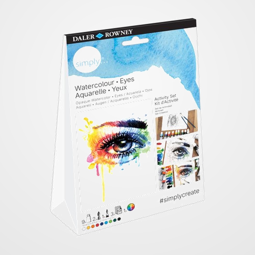 ACUARELA DALER ROWNEY SET DE ACTIVIDADES SIMPLES