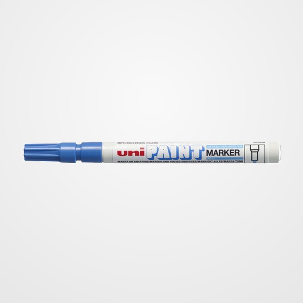 MARCADOR T.OPACA PERM. UNI-BALL PAINT MARKER 0,8 (PX-21)  AZUL CLARO