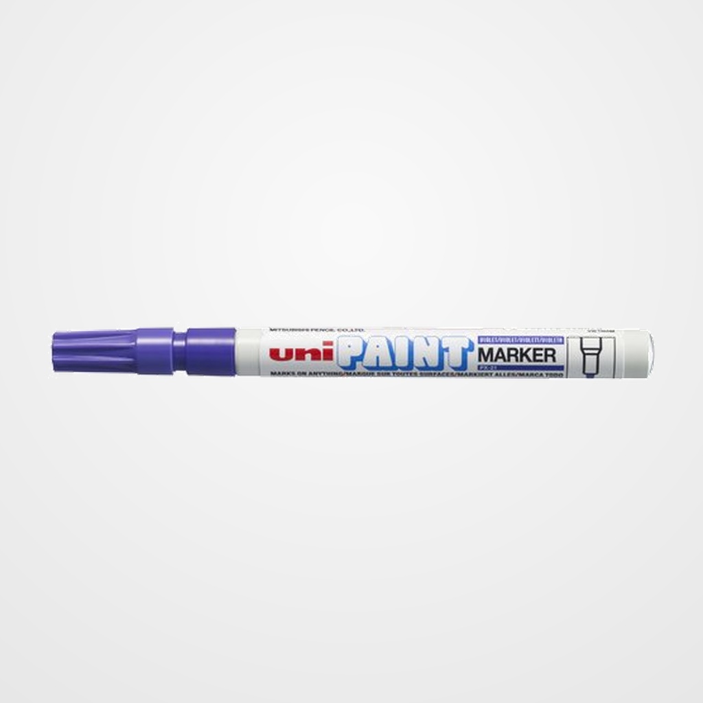 MARCADOR T.OPACA PERM. UNI-BALL PAINT MARKER 0,8 (PX-21)  VIOLETA