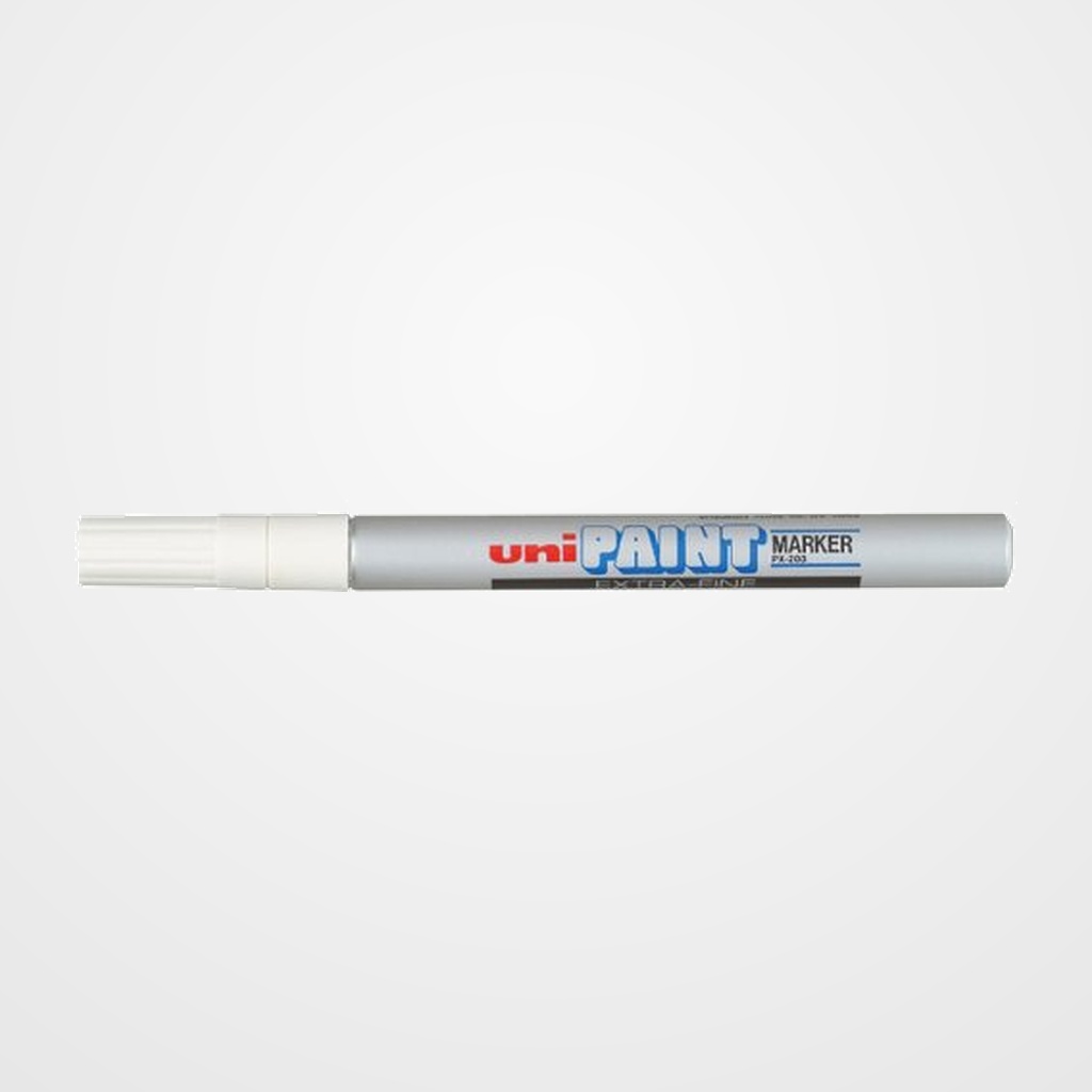 MARCADOR T.OPACA PERM. UNI-BALL PAINT MARKER 1,0 (PX-203)  PLATA