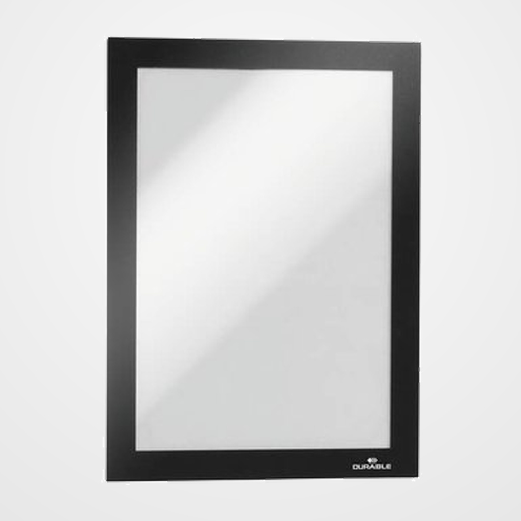 MARCO DURABLE MAGNETICO DURAFRAME A5 NEGRO BOLSA DE 5