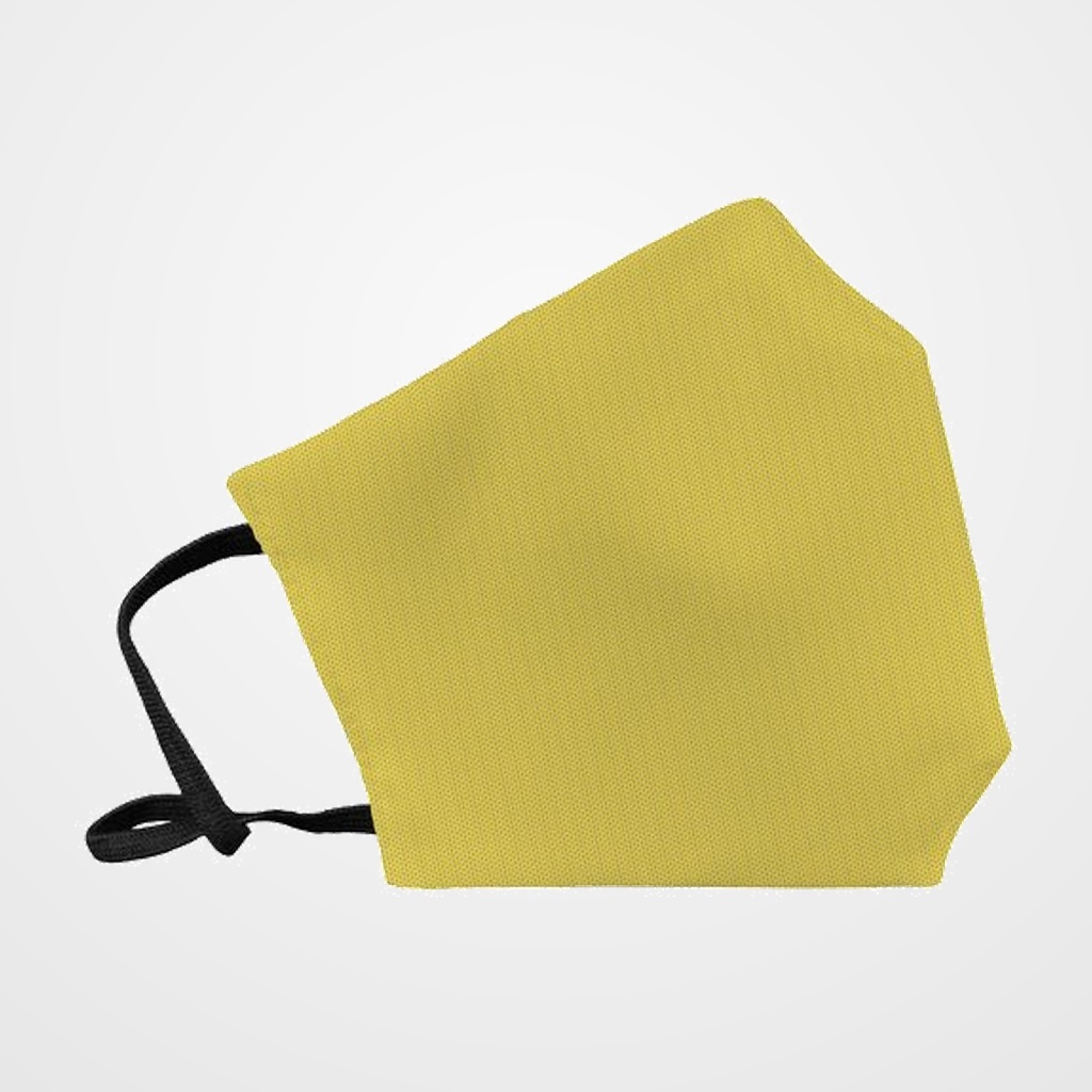 MASCARILLA DE PROTECCION REUTILIZABLE FULI GRANDE TALLA L BRAID AMARILLO