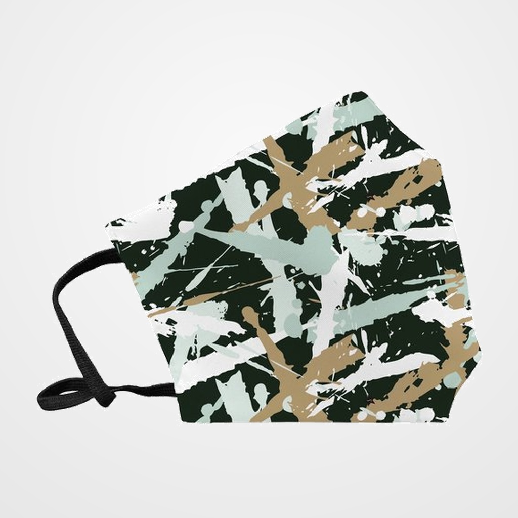 MASCARILLA DE PROTECCION REUTILIZABLE FULI GRANDE TALLA L SAFARI MENTA