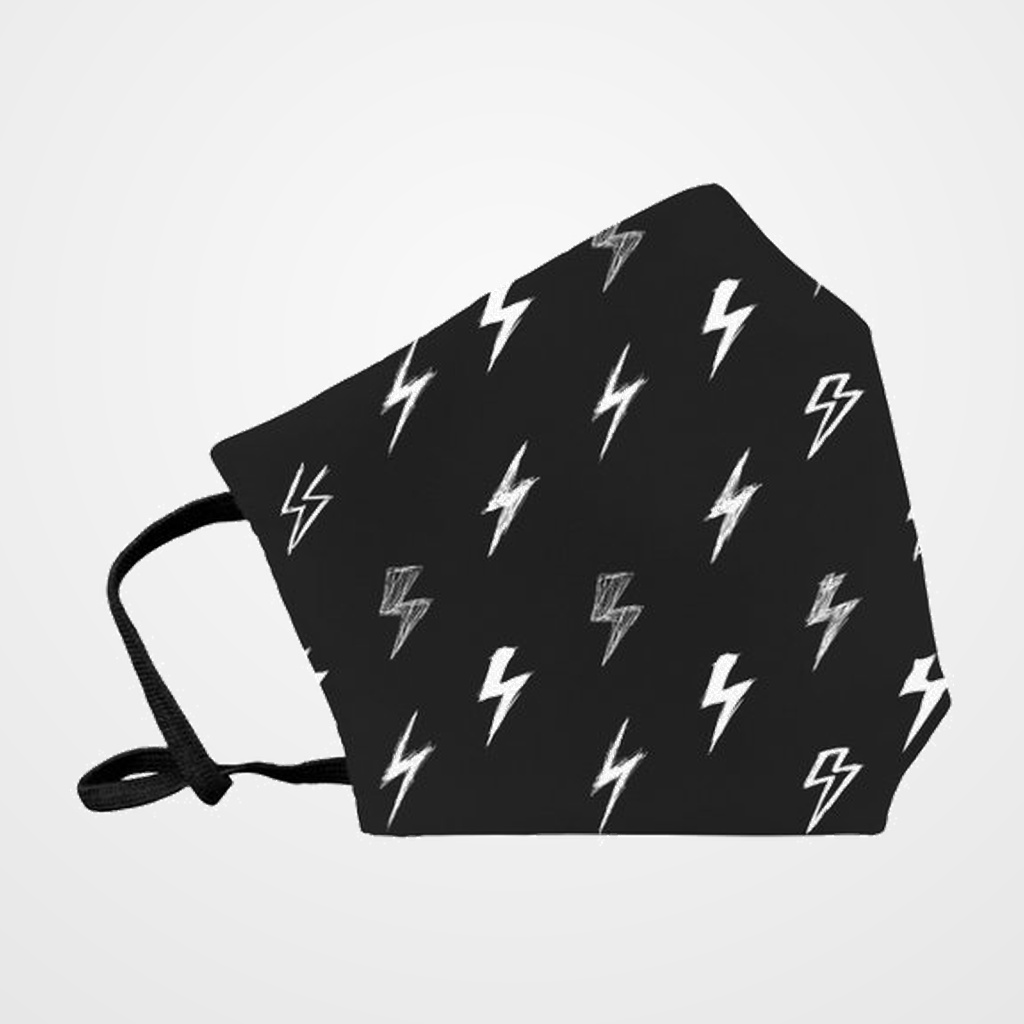 MASCARILLA DE PROTECCION REUTILIZABLE FULI GRANDE TALLA L STORM NEGRA