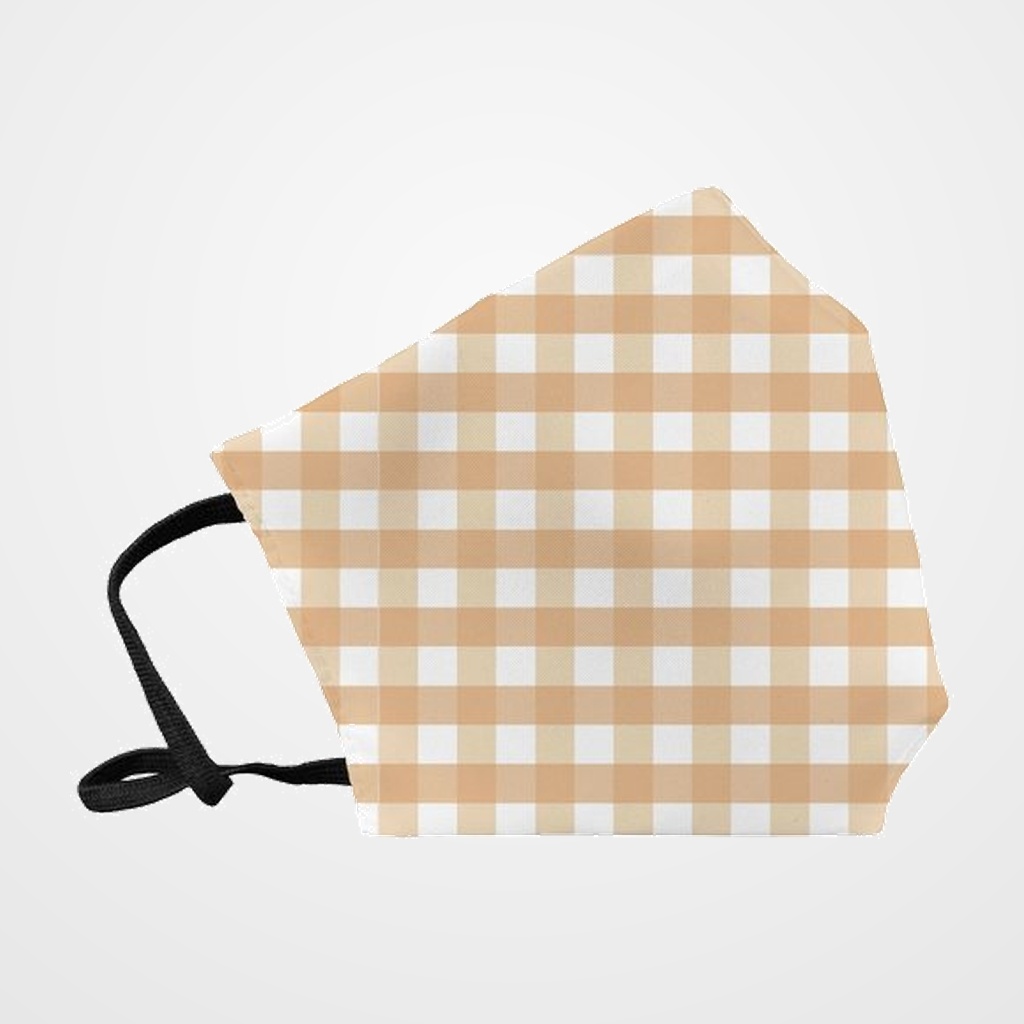 MASCARILLA DE PROTECCION REUTILIZABLE FULI GRANDE TALLA L VICHY NARANJA