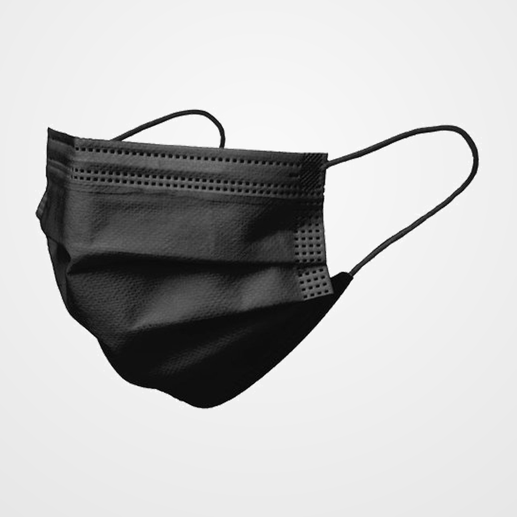 MASCARILLA QUIRURGICA IIR 3 CAPAS DESECHABLE FIRST PROTEC INFANTIL NEGRA PAQUETE de 10