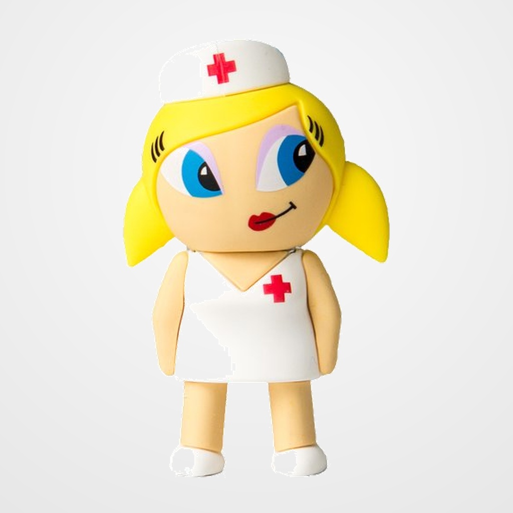 MEMORIA USB 32GB TECH-ONE-TECH ENFERMERA KITTY 2.0 (Incluye Canon LPI de 0.24)