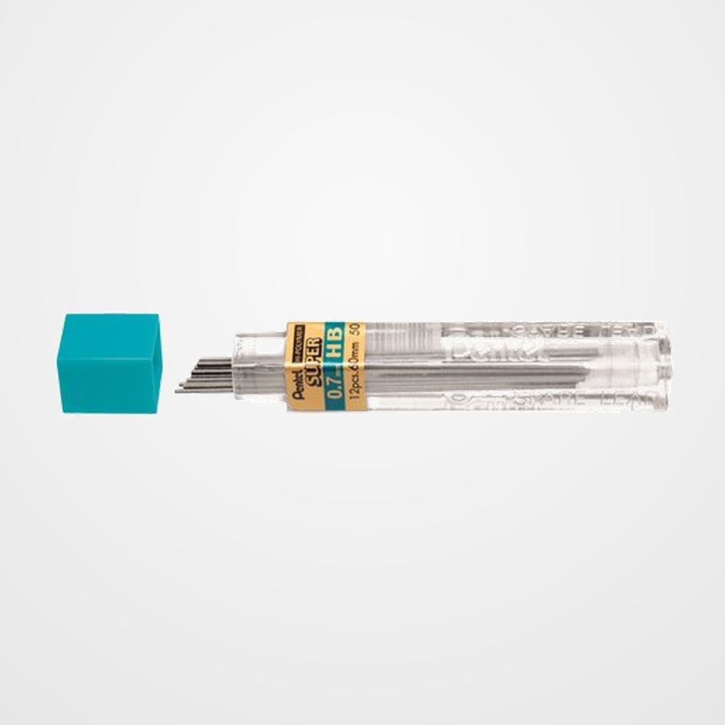 MINAS PENTEL 0,7 - HB (TUBO de 12)